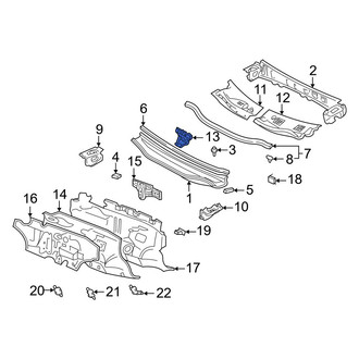 Lexus OE - Front Firewall