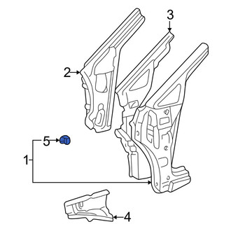 Lexus OE - Body A-Pillar Bracket