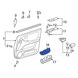 Lexus OE - Front Right Door Window Switch