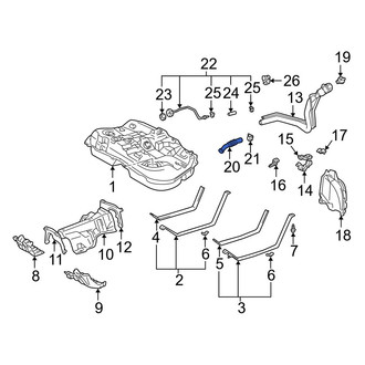 Lexus OE - Fuel Filler Hose
