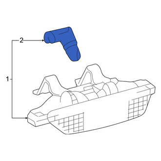 Lexus OE - Rear Center High Mount Stop Light Bulb