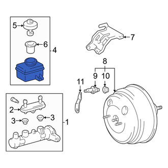 Lexus OE - Brake Master Cylinder Reservoir