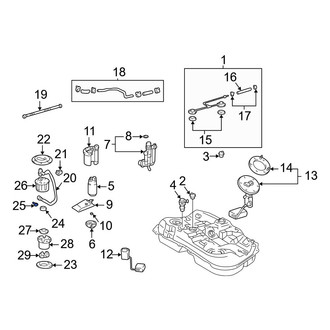 Lexus OE - Fuel Pump Tank Seal