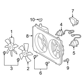Lexus OE - Cooling Fan