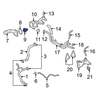 Lexus OE - Engine Coolant Thermostat