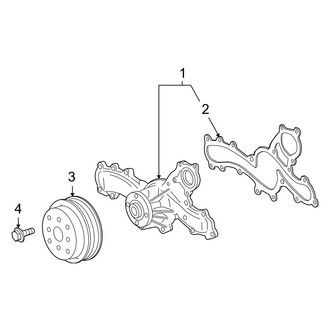 Lexus OE - Cooling - Water Pump