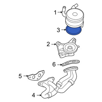 Lexus OE - Engine Oil Cooler O-Ring