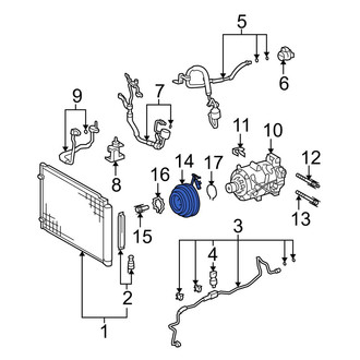 Lexus OE - A/C Compressor Clutch