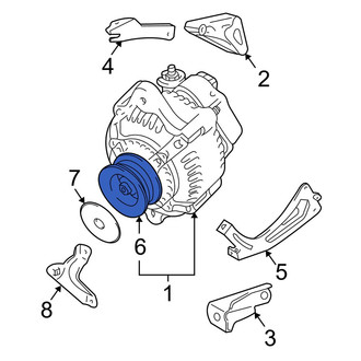 Lexus OE - Alternator Pulley