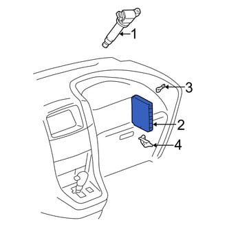 Lexus OE - Engine Control Module (ECM)