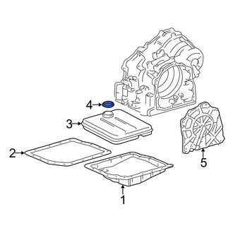 Lexus OE - Automatic Transmission Filter O-Ring