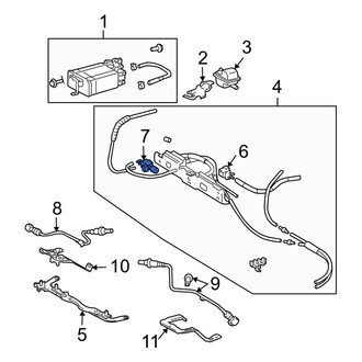 Lexus OE - Vapor Canister Purge Valve Assembly