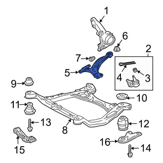Lexus OE - Front Left Suspension Control Arm