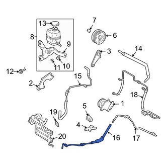 Lexus OE - Power Steering Return Hose