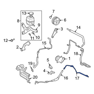 Lexus OE - Power Steering Return Hose