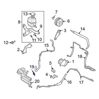 Lexus OE - Front Power Steering Pressure Switch