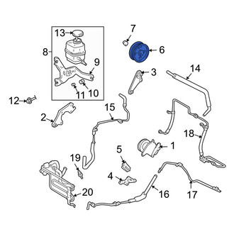 Lexus OE - Power Steering Pump Pulley
