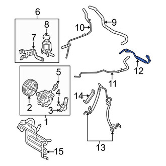 Lexus OE - Power Steering Return Hose
