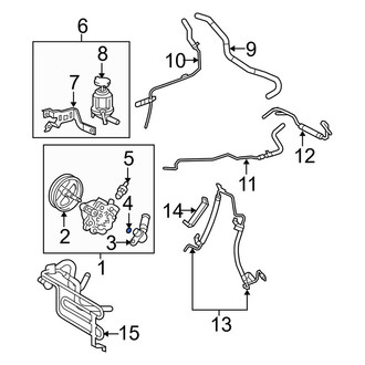 Lexus OE - Power Steering Hose O-Ring