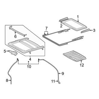 Lexus OE - Sunroof Drain Hose Clamp