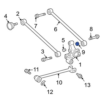 Lexus OE - Suspension Control Arm Nut