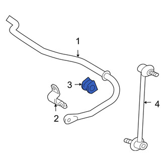 Lexus OE - Rear Suspension Stabilizer Bar Bushing