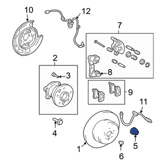 Lexus OE - CV Joint Nut