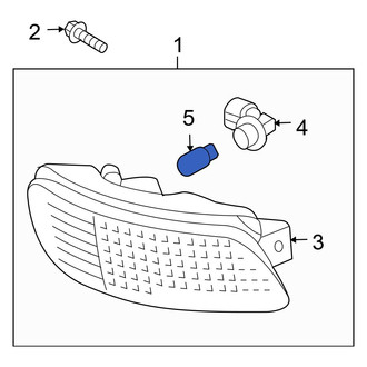 Lexus OE - Front Turn Signal Light Bulb