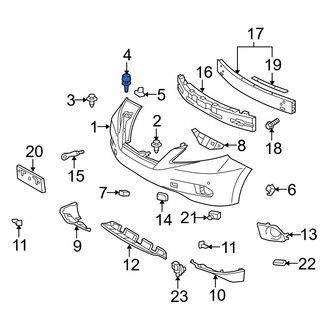 Lexus OE - Front Hood Stop Buffer