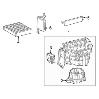 Lexus OE - Air Conditioner & Heater - Blower Motor & Fan