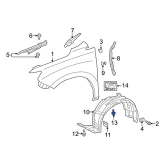 Lexus OE - Fender Liner Retainer