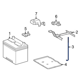 Lexus OE - Battery Hold Down Stud