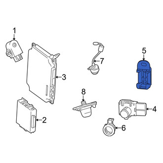 Lexus OE - Rear Parking Aid Sensor Clip