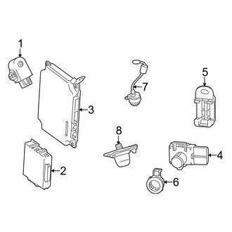 Lexus OE - Electrical Components (Park Assistant)