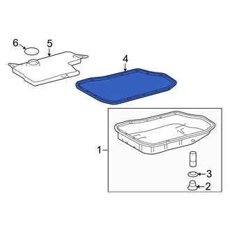 Lexus OE - Transmission Oil Pan Gasket