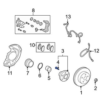 Lexus OE - Front Wheel Lug Stud