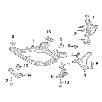 Lexus OE - Front Suspension - Suspension Components (F Sport)