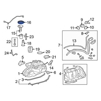 Lexus OE - Fuel Tank Lock Ring