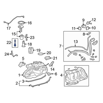 Lexus OE - Fuel Injection Pressure Regulator