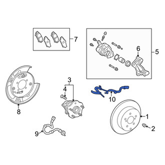 Lexus OE - Front Right ABS Wheel Speed Sensor