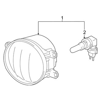 Lexus OE - Front Lamps - Fog Lamps (Japan Built)