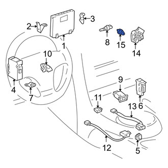 Lexus OE - Engine Oil Pressure Switch
