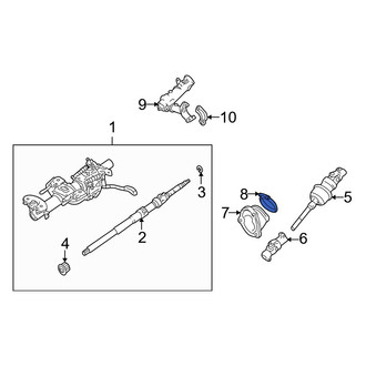 Lexus OE - Rear Engine Air Duct Clamp