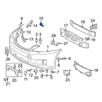 Lexus OE - Outer Headlight Mounting Bolt