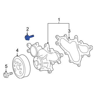 Lexus OE - Engine Water Pump Bolt