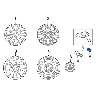 Lexus OE - Wheel Lug Nut