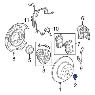 Lexus OE - CV Joint Nut