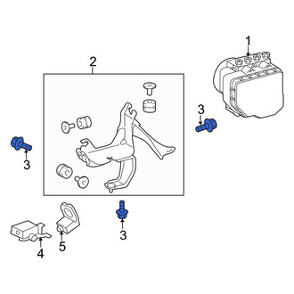 Lexus OE - Upper ABS Modulator Bolt