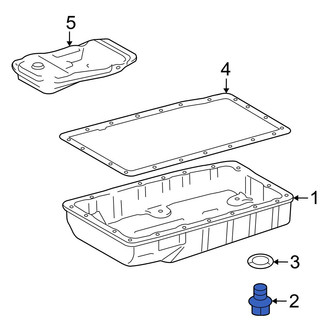 Lexus OE - Rear Transmission Drain Plug
