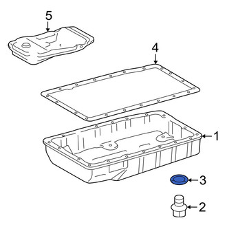 Lexus OE - Automatic Transmission Drain Plug Gasket